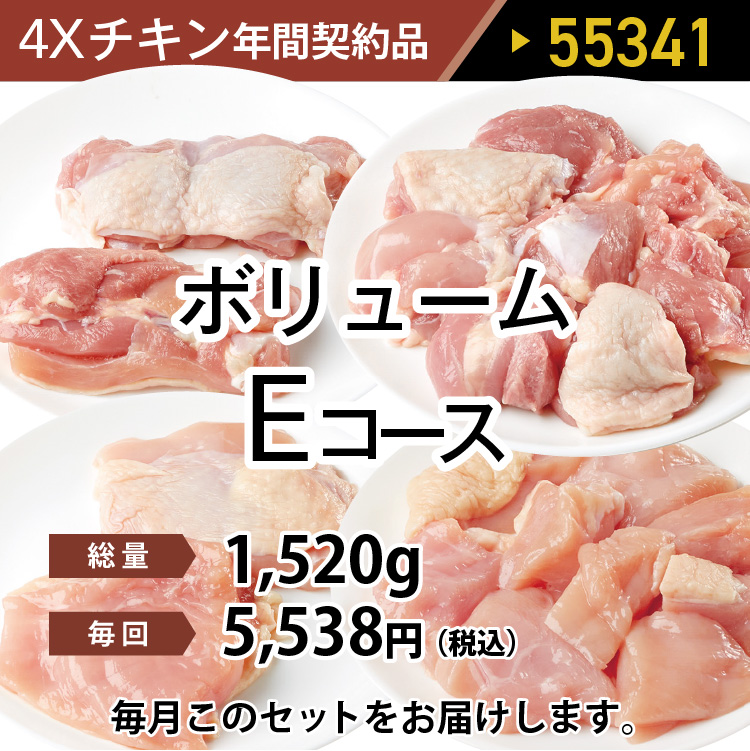 4ＸチキンEコース 