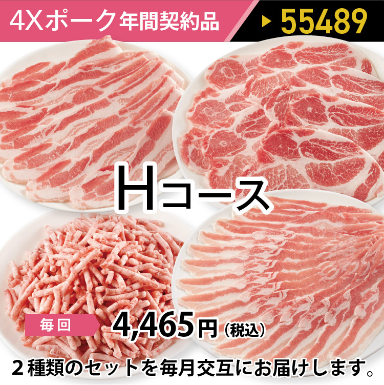4ＸポークHコース