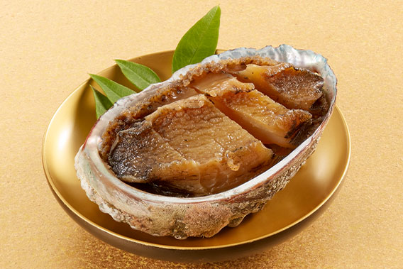 画像：煮あわび