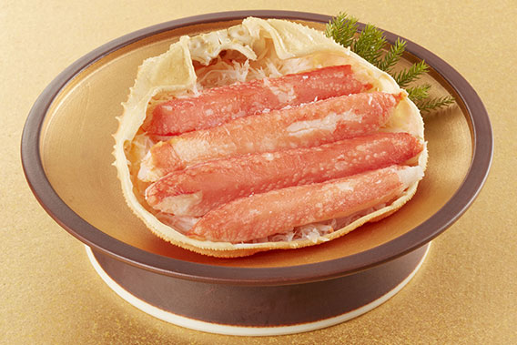 画像：ずわいがに甲羅盛（蟹みそ入）