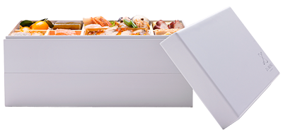 縦14.5cm×横28.5cm×11.5cm（二段重）