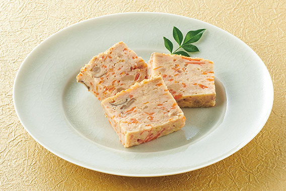 画像：4Xチキンときのこの松風