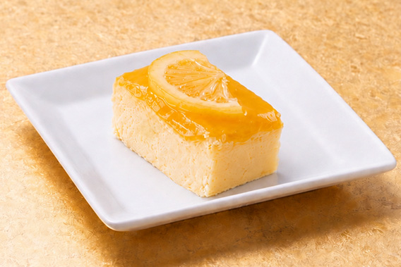 画像：チーズとレモンのテリーヌ