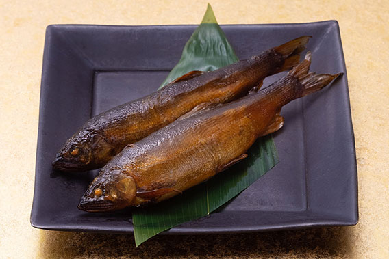 画像：鮎煮びたし
